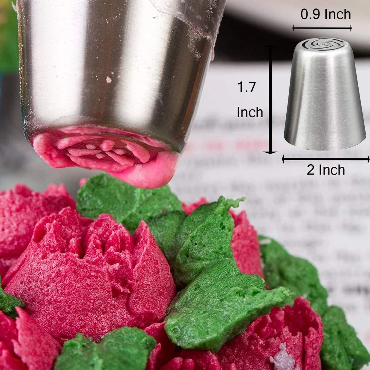 Piping Tips Set with Pastry Bag