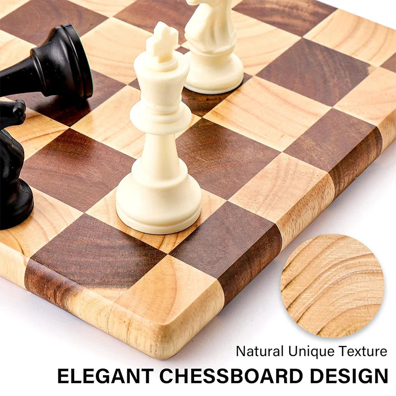 Rubber wood End Grain Cutting Board