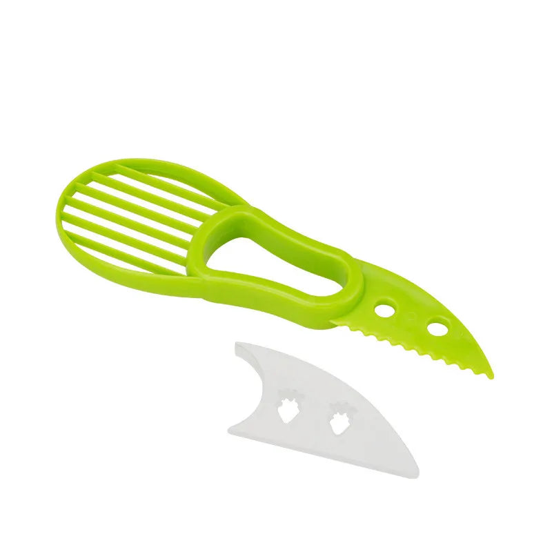 3 in 1 Avocado Slicer, Pitter & Scooper – Avocado Cutter, Skinner & Corer Tool – Great for Avocado Toast, Salads & Guacamole