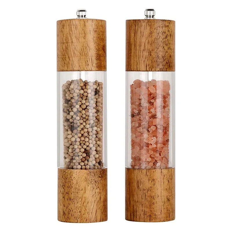 Acrylic Salt and Pepper Grinder Set