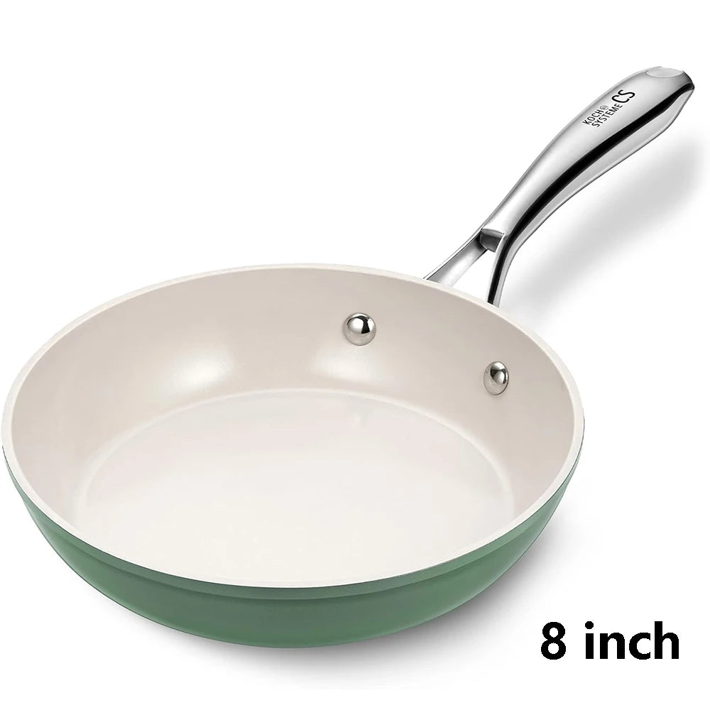 Ceramic Non-Stick Frying Pan 8inch Green