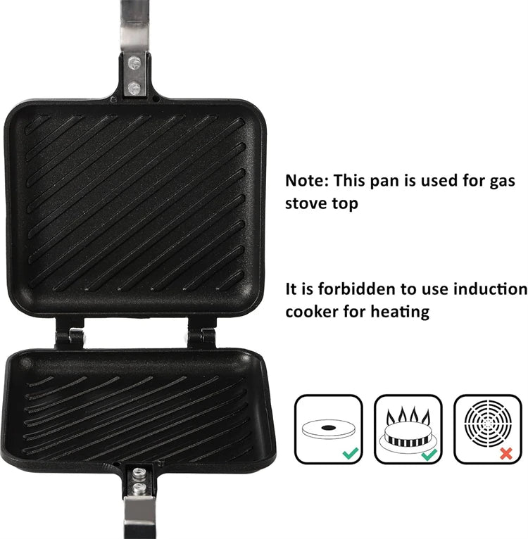 Stovetop Sandwich Maker Pan