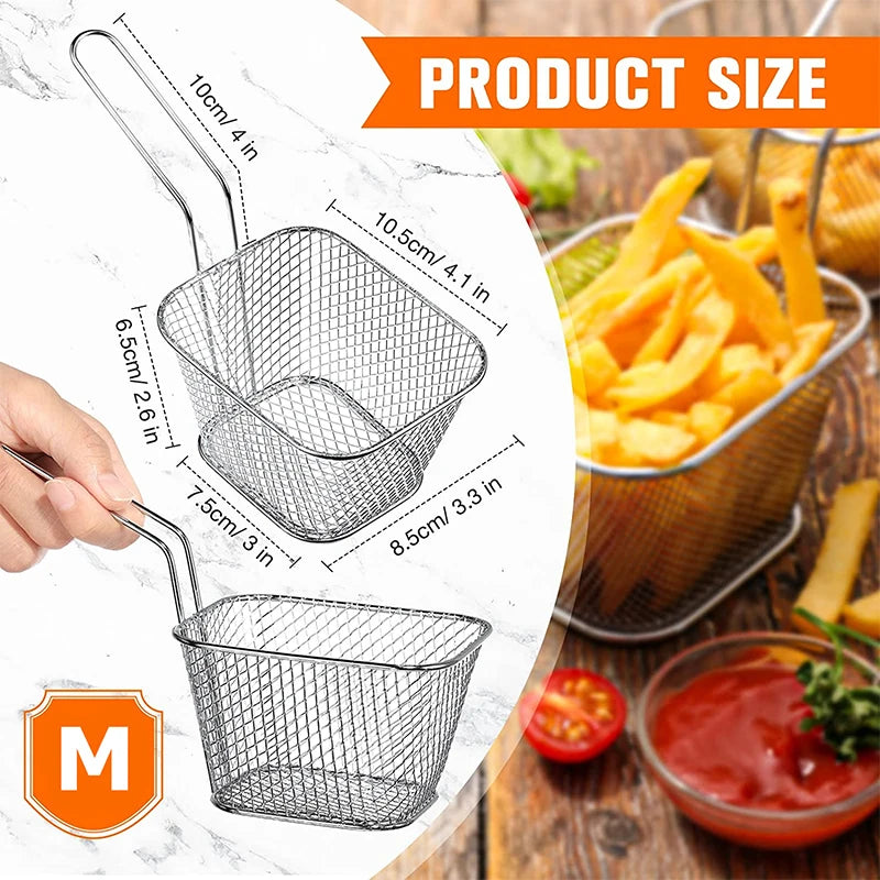 Stainless Steel Mini Fry Basket