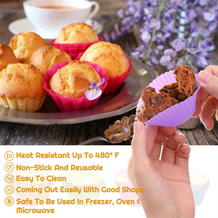 Silicone Cupcake Baking Cups