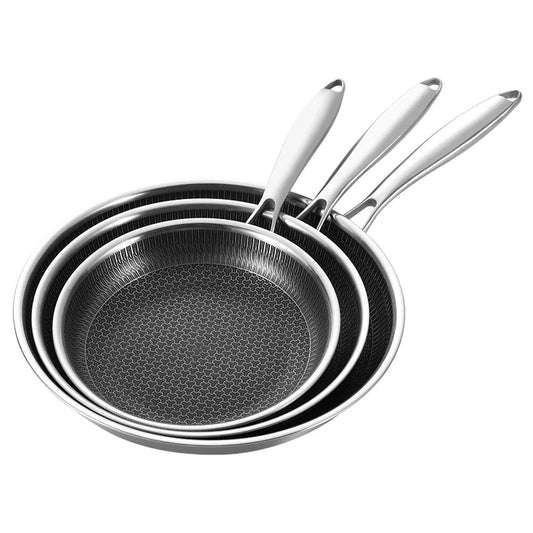 304 Stainless Steel Non-Stick Frying Pan