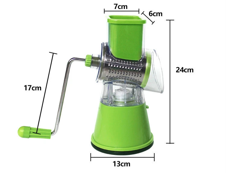 Rotary Spiralizer Vegetable Slicer & Grater