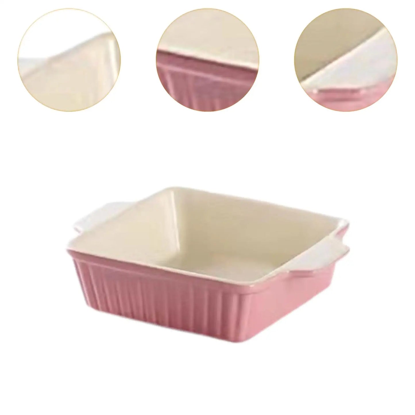 Ceramic Baking Dish with Handles