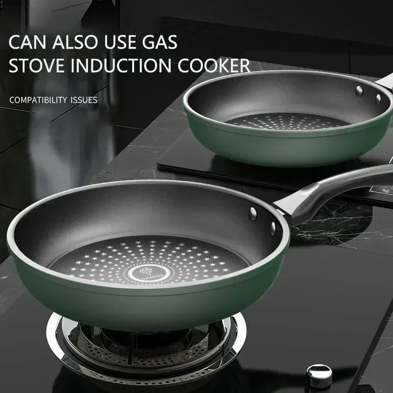 Non-Stick Frying Pan with or without Lid – Low-Smoke Ceramic Coated Skillet for Gas & Induction – Perfect for Eggs, Stir-Fries & Everyday Cooking – Available in 24cm & 26cm
