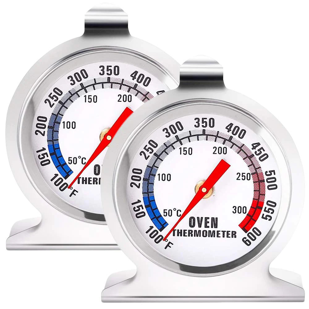 Stainless Steel Oven Thermometer with Hook