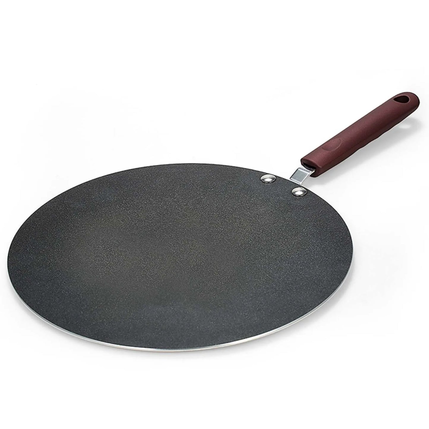 Flat Pan with Spreader, Spatula & Brush black
