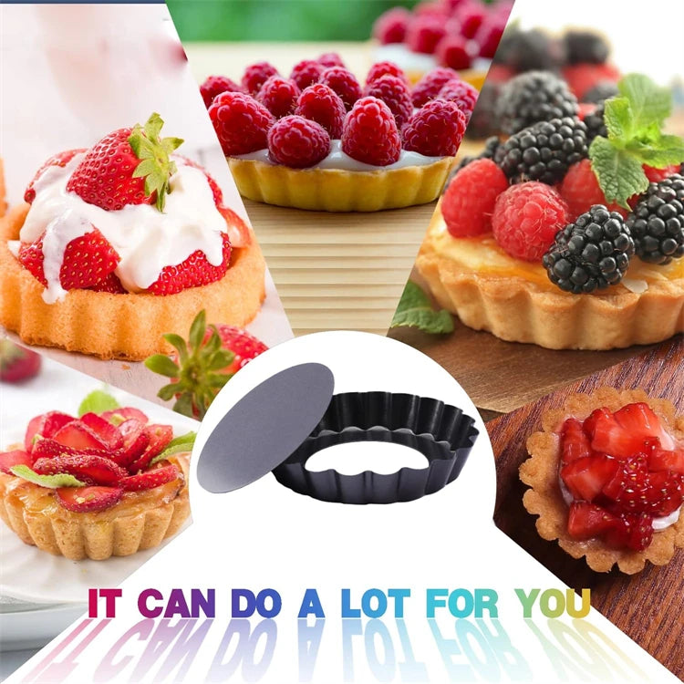 Mini Tart Pan with Removable Bottom