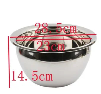 Stainless Steel Oil Strainer & Storage Set – Includes Colander Bowl & Large Heat-Resistant Handle Slotted Ladle Skimmer for Frying & Oil Separation bowl 28.5