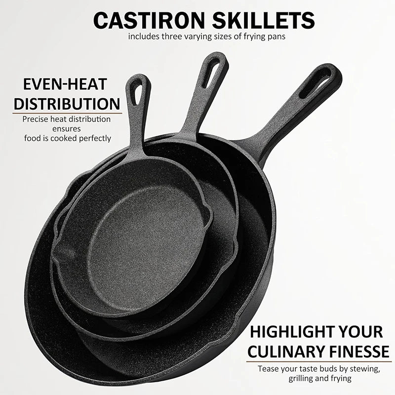 Pre-Seasoned Cast Iron Skillet