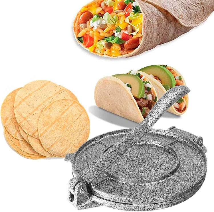 Heavy Duty Aluminium Tortilla Press