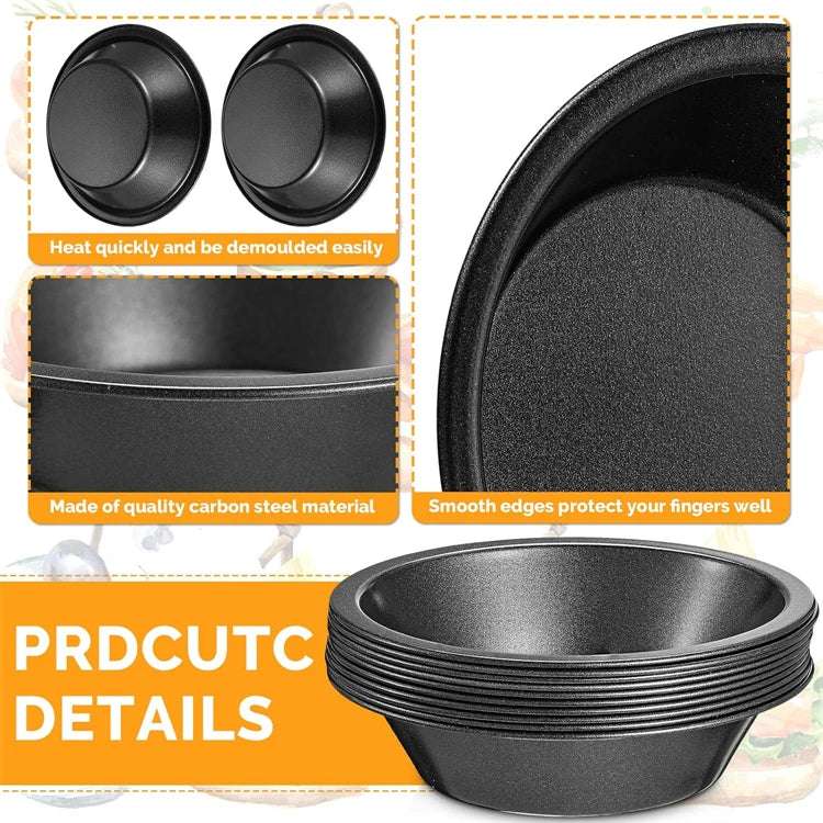 Carbon Steel Mini Pie Pans