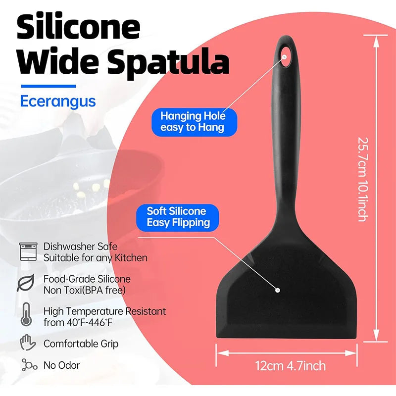 Silicone Pancake Spatula & Turner