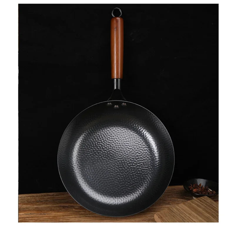 Handmade Cast Iron Frying Pan 28cm
