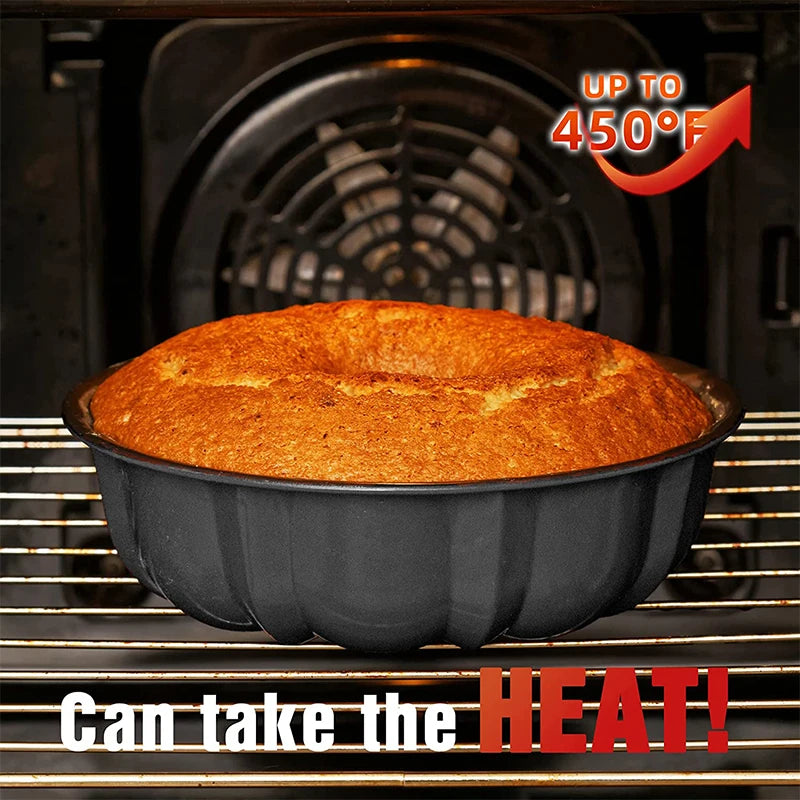 Carbon Steel Fluted Tube Cake Pan