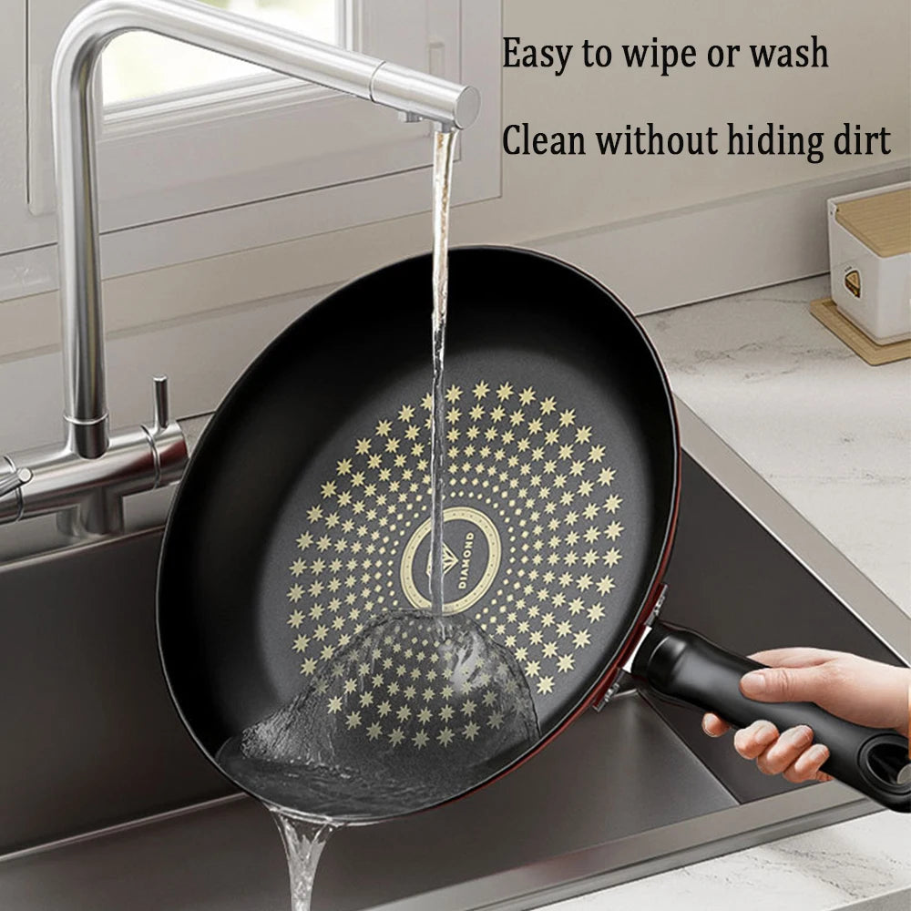 Non-Stick Iron Omelette Pan with or without Glass Lid – Multi-Purpose Frying Pan for Gas & Induction – Great for Omelettes, Eggs & Pancakes (26cm)