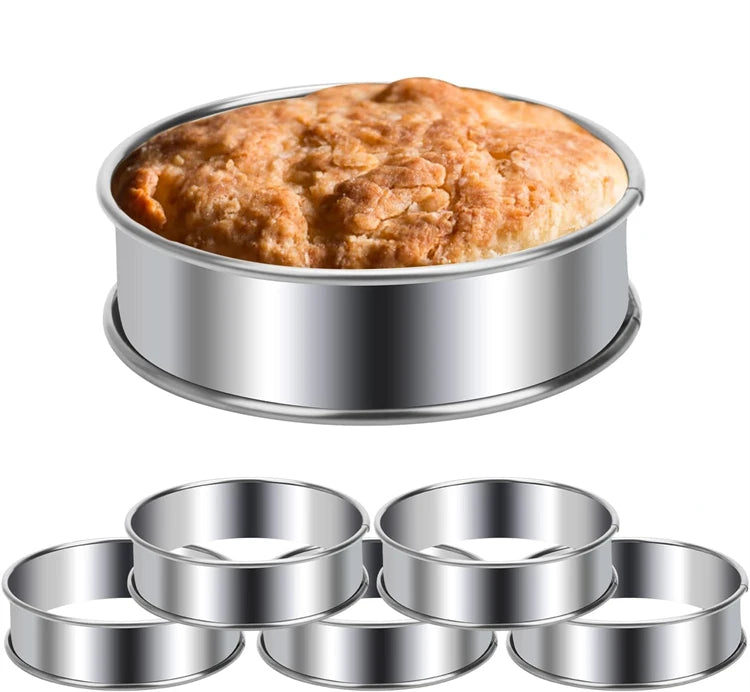 Stainless Steel Muffin & Crumpet Rings