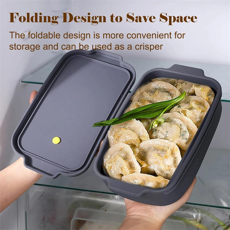 Silicone Bread Loaf Pan — Collapsible Non-Stick Baking Mould