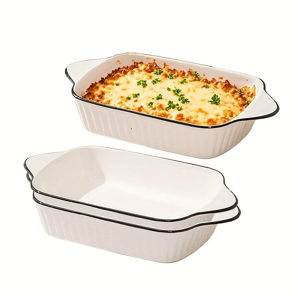 Ceramic Baking Dish Set of 3 UNITED KINGDOM