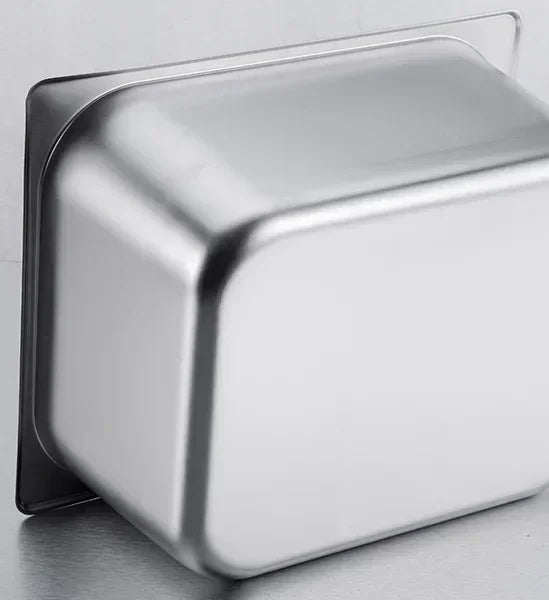 304 Stainless Steel Gastronorm Food Pan – GN Chafing & Buffet Container, Available in 1/9, 1/6, 1/4, 1/3 & 1/2 Sizes with Multiple Depths & Matching Lids