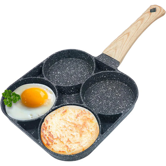 4-Hole Non-Stick Egg Frying Pan Default Title