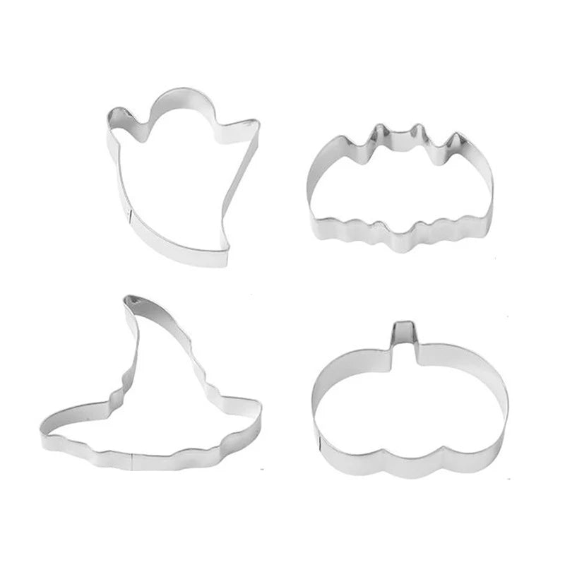 Halloween Cookie Cutters Set 4 pieces
