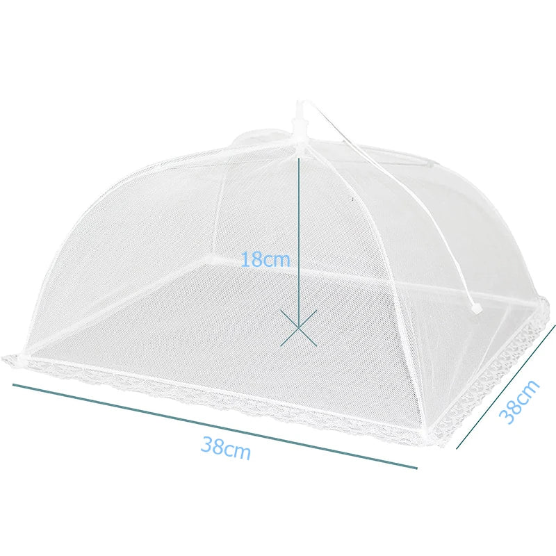 Collapsible Mesh Food Cover Tent – Reusable Umbrella Food Net for Plates & Platters – Ideal for Picnics, Garden Parties & Outdoor Dining – Available in Small, Medium, Large & Extra Large