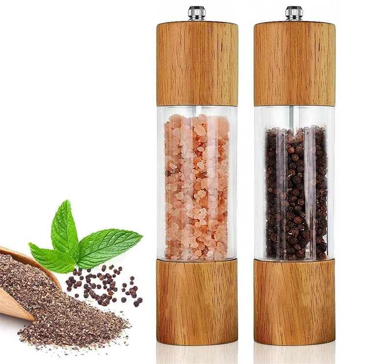 Acrylic Salt and Pepper Grinder Set