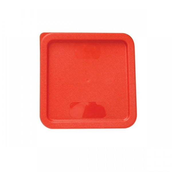 Square Red Lid For Food Storage Containers 5.7L - 7.6L Default Title