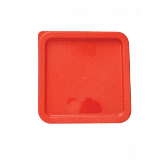 Square Red Lid For Food Storage Containers 5.7L - 7.6L Default Title