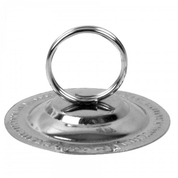 Stainless Steel Menu Holder Ring Menu Holder