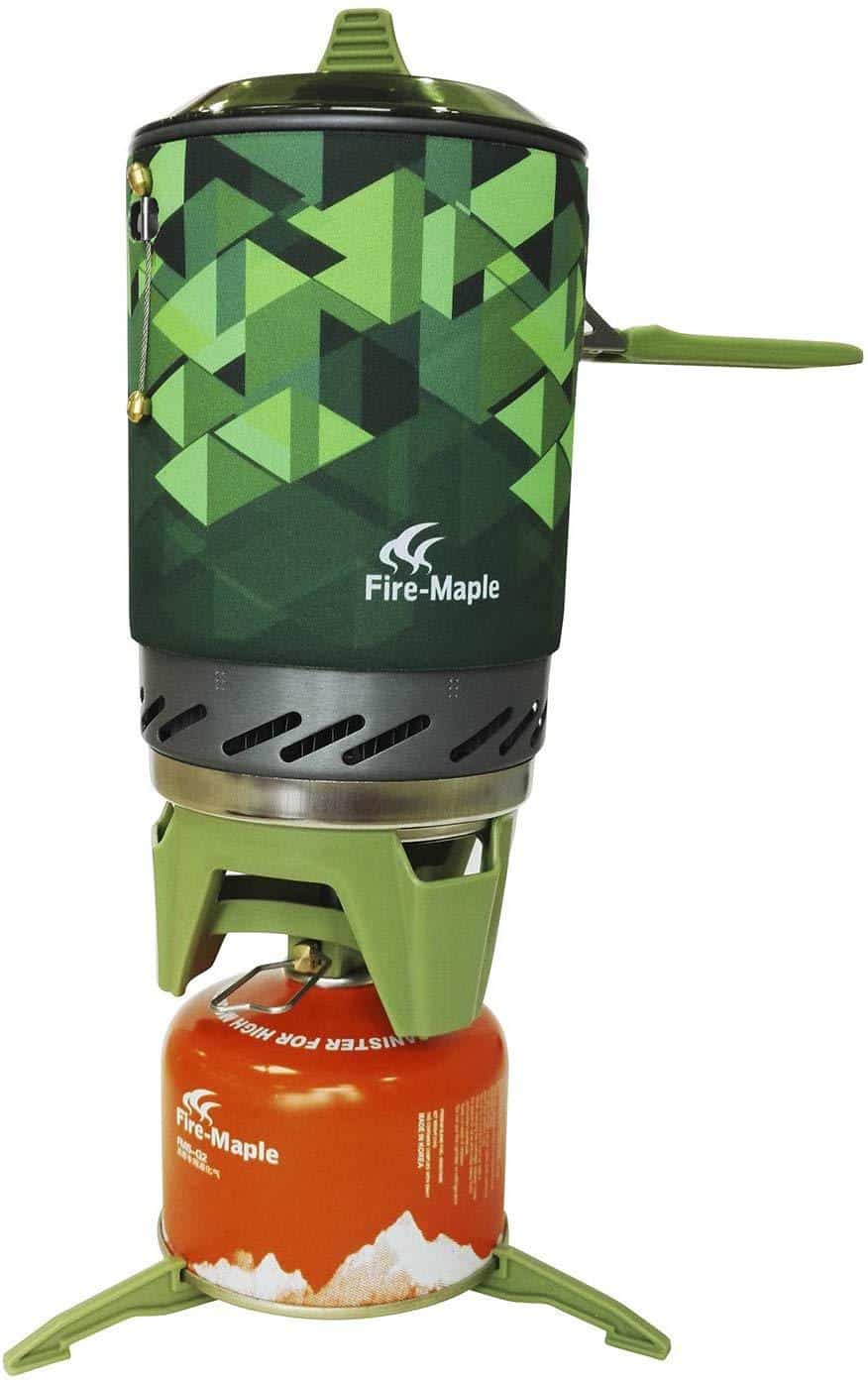 Anodised Aluminium Personal Cooking System Green
