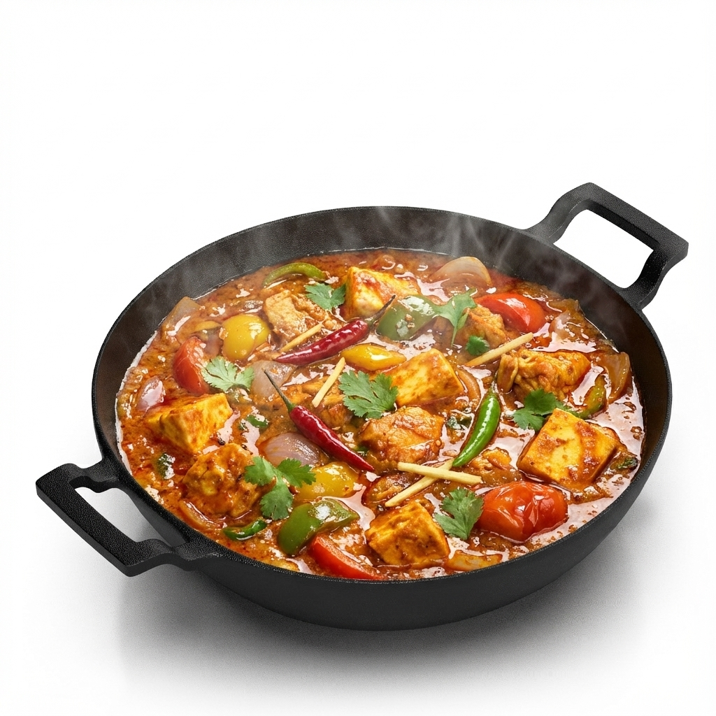 Pre Seasoned Cast Iron Kadhai 30 CM