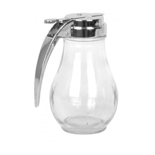 Syrup Dispenser With Cast Zinc Top