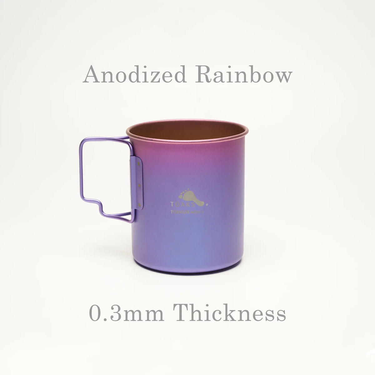 Titanium 450ml Cup Rainbow