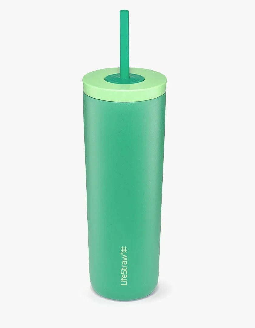 Stainless Steel Filter Tumbler 500ml Cactus Green