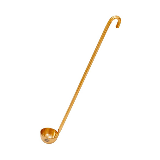 Brass Oil Spoon Serveware & Cookware Height, 11.4 inch, Gold