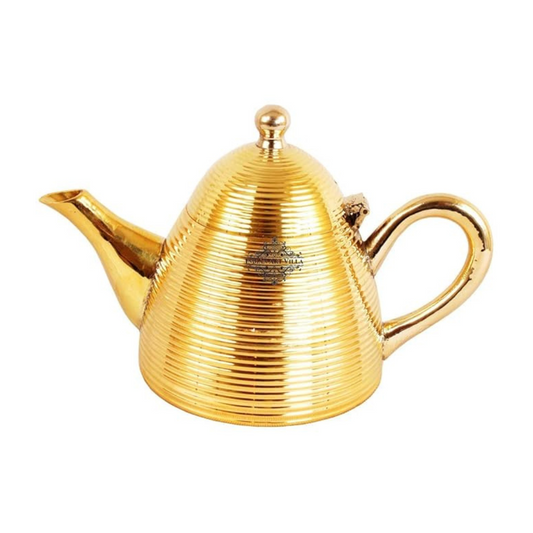 Handmade Brass Tea Pot Kettle, 50 ml Capacity
