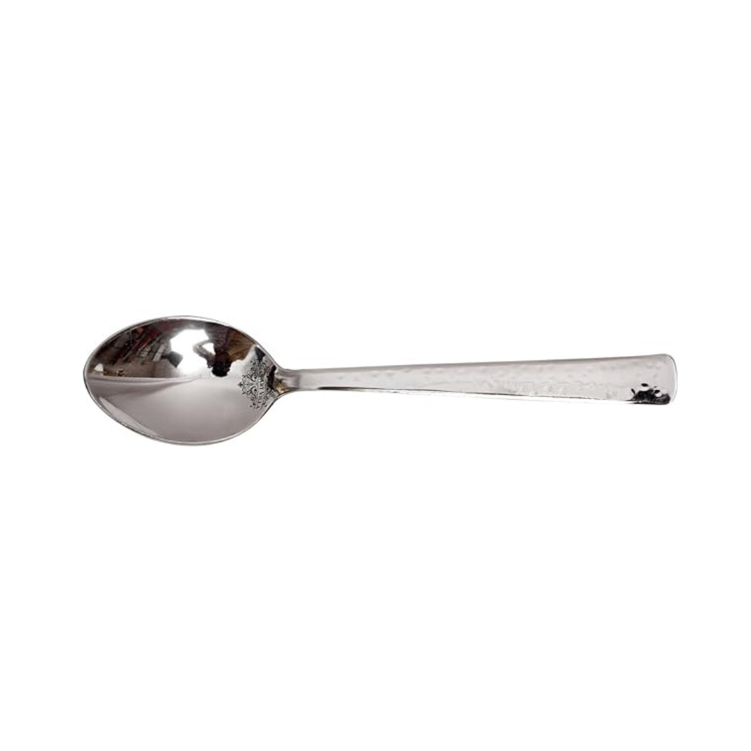 Handmade Hammered Stainless Steel Baby Spoon Cutlery, 1 Pieces