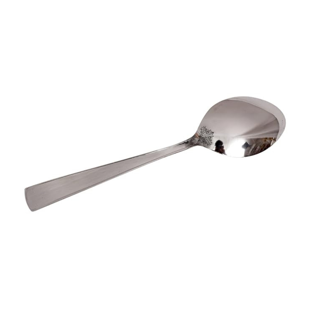 Matt Finsh Stainless Steel Table Spoon Cutlery Set, 4 Pieces