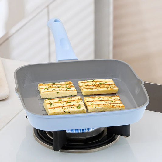 Ceramic Square Grill Pan 22CM - 1.2L