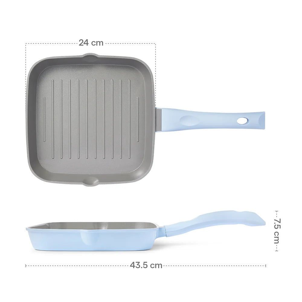 Ceramic Square Grill Pan