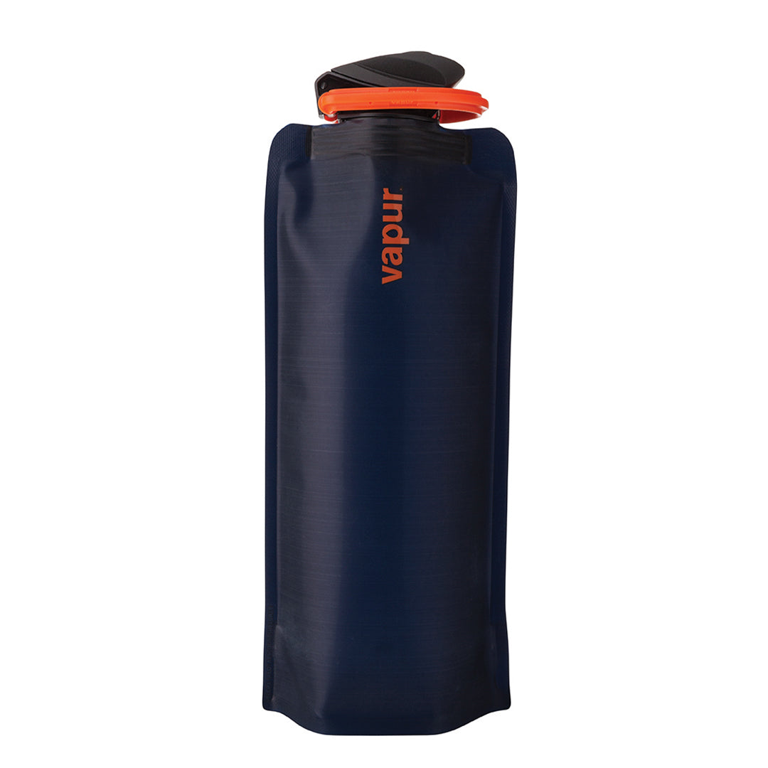 Wide Mouth 700ml Folding Water Bottle Eclipse Night Blue