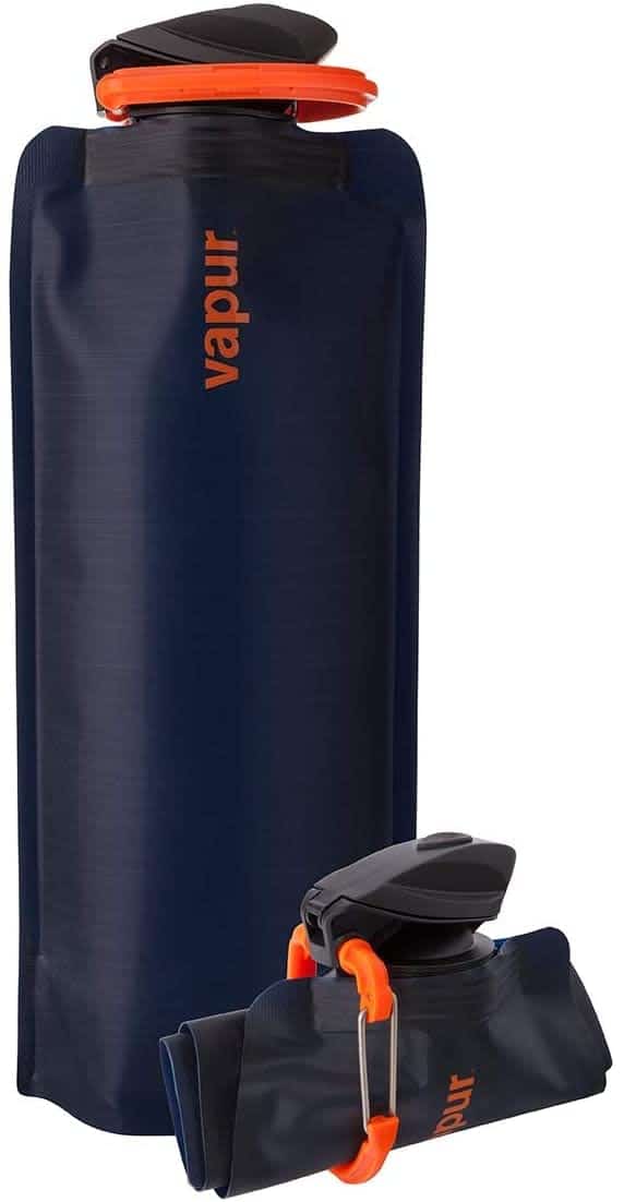 Wide Mouth 1.0L Folding Water Bottle