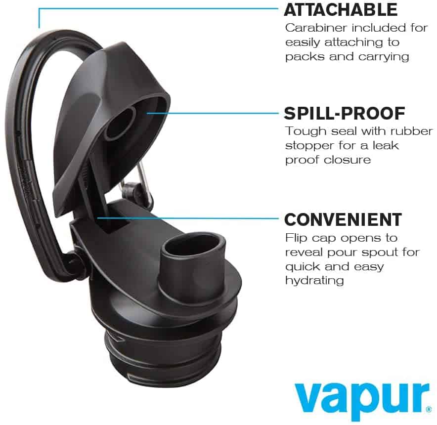 Wide Mouth 700ml Folding Water Bottle