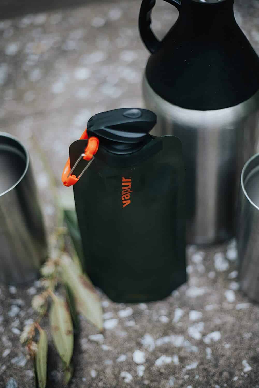 Wide Mouth 700ml Folding Water Bottle