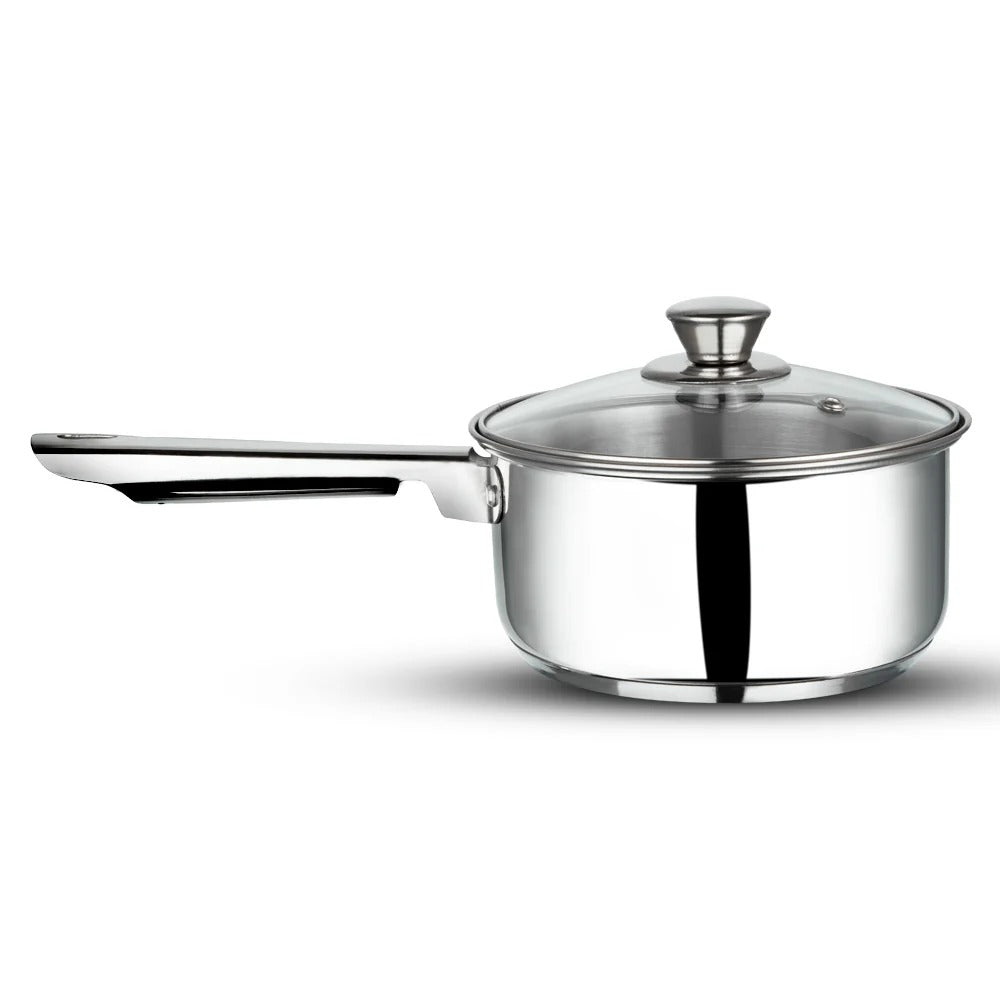 Stainless Steel Modena Cookware Set 3 Piece Induction Friendly